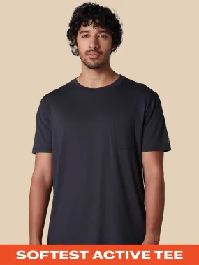 Active Soft Tee Black