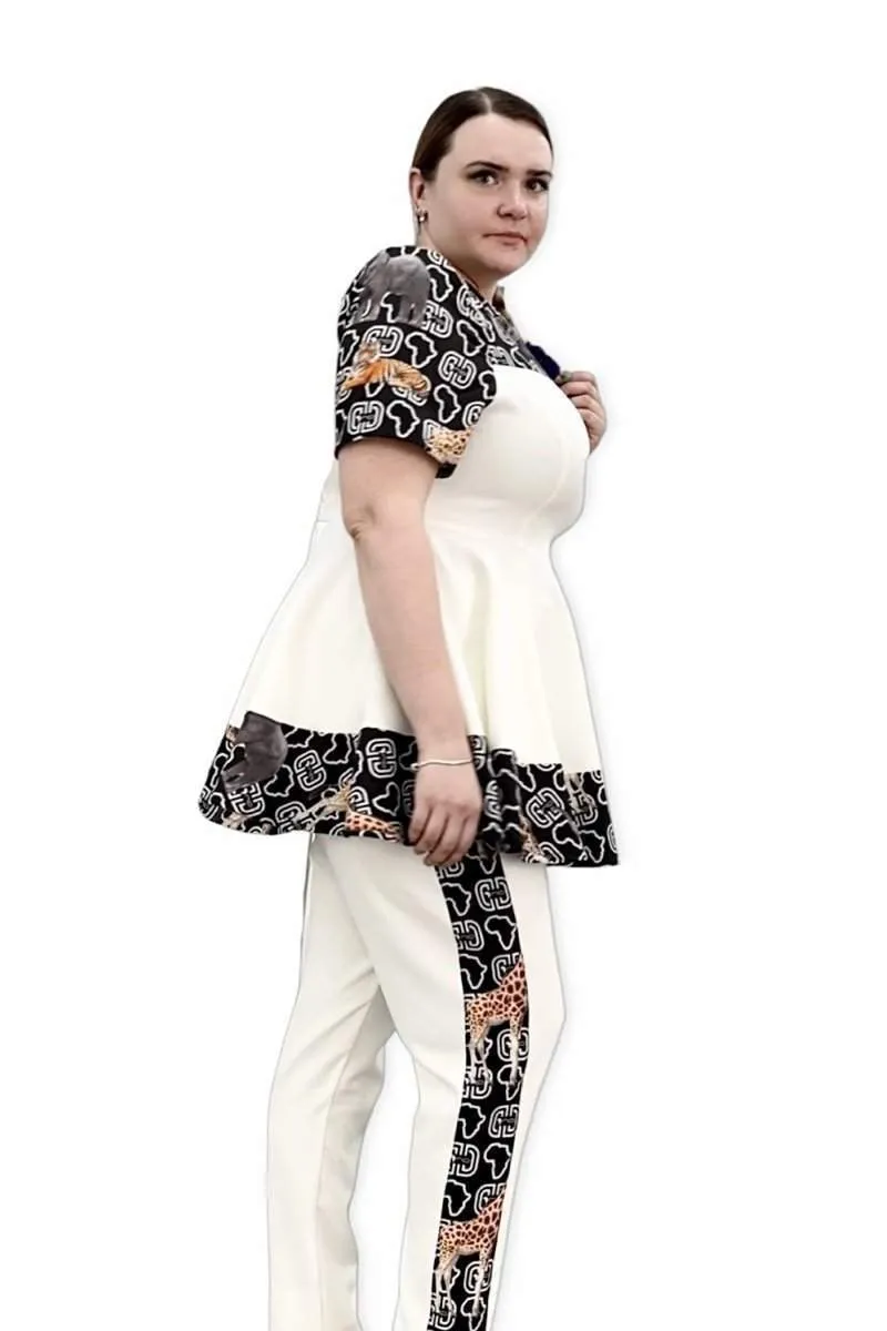 African Plus Size Set
