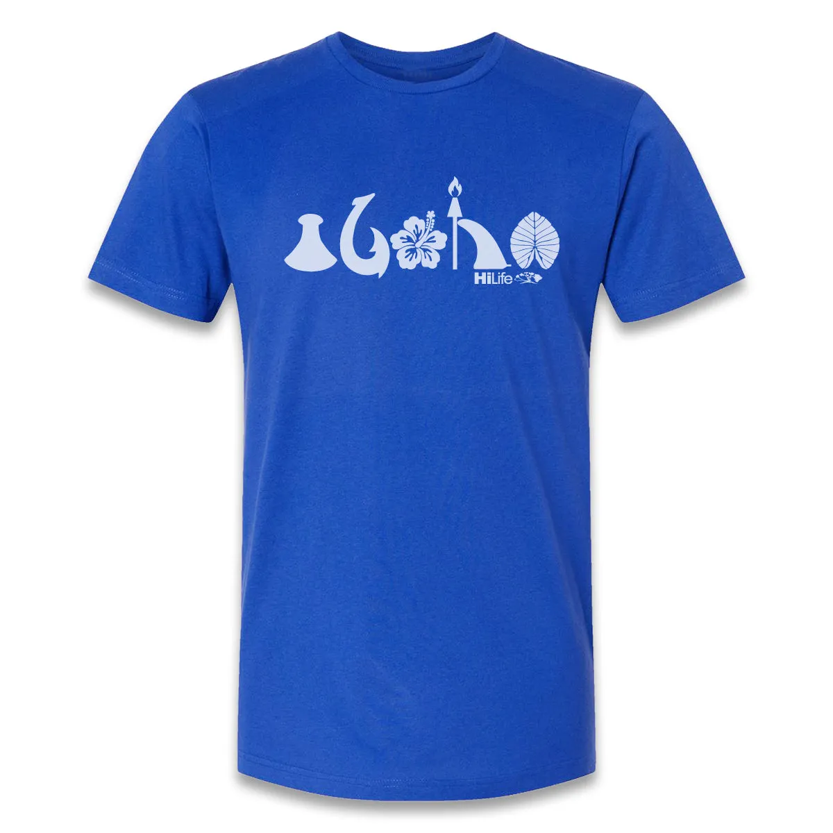 aloha 50/50 printed  Soft Tee