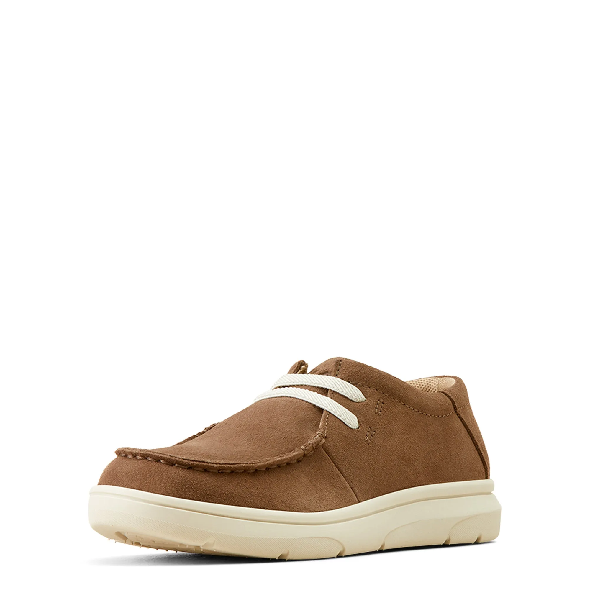 Ariat Youth Hilo Brown Bomber Suede Slip On Shoes 10051007