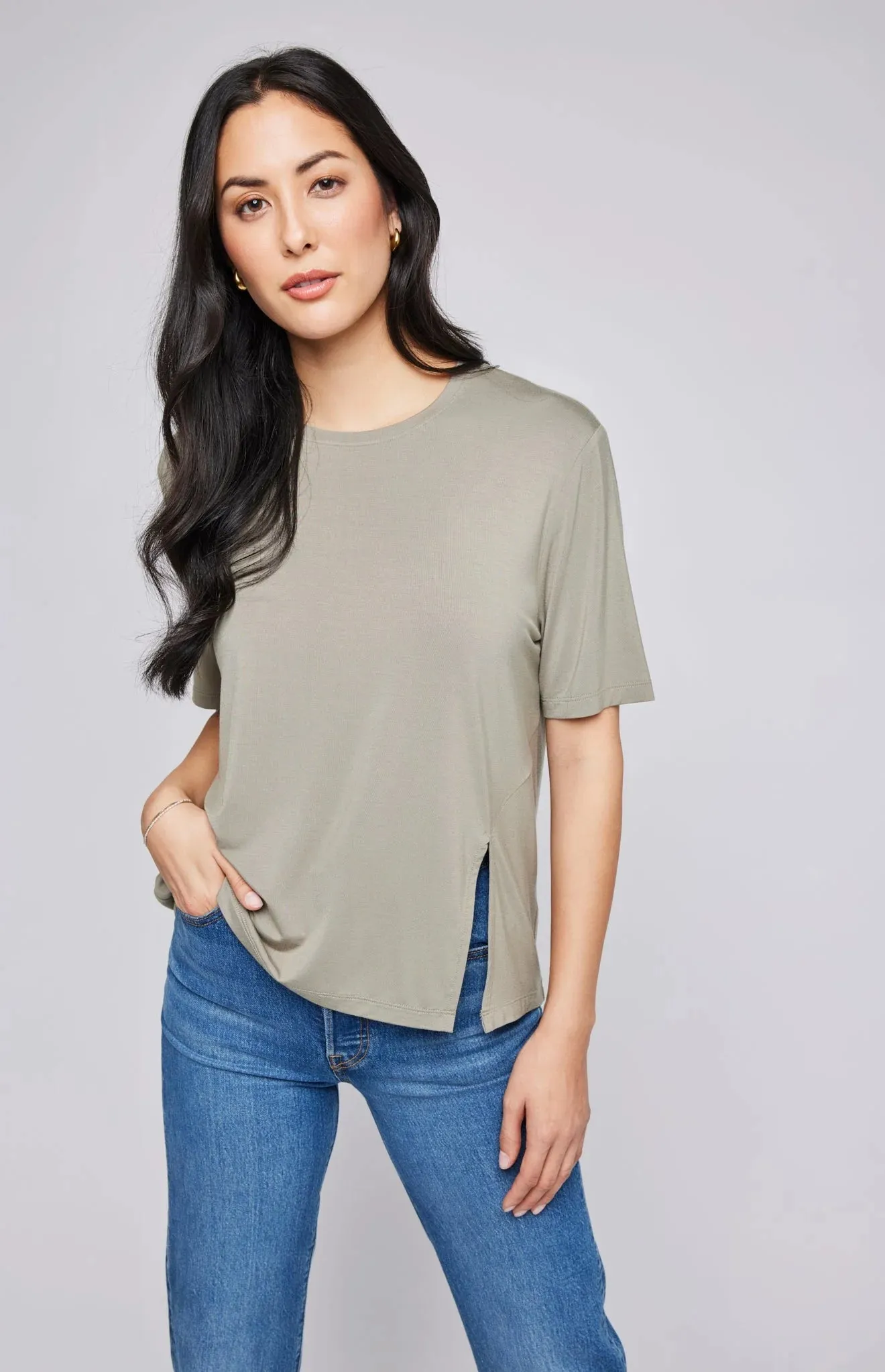 Autumn Top- Sage Green