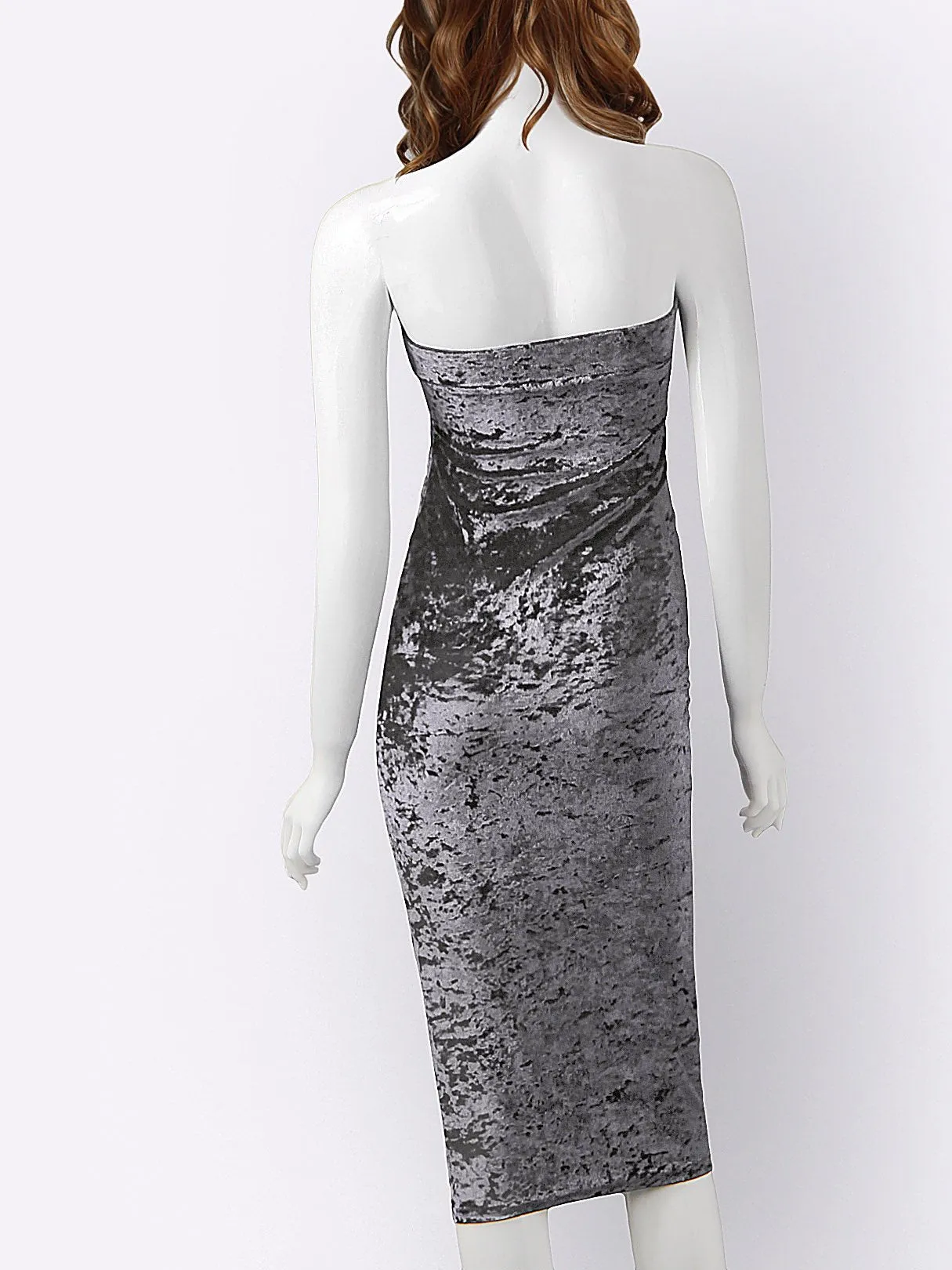 Bateau Sleeveless Dresses