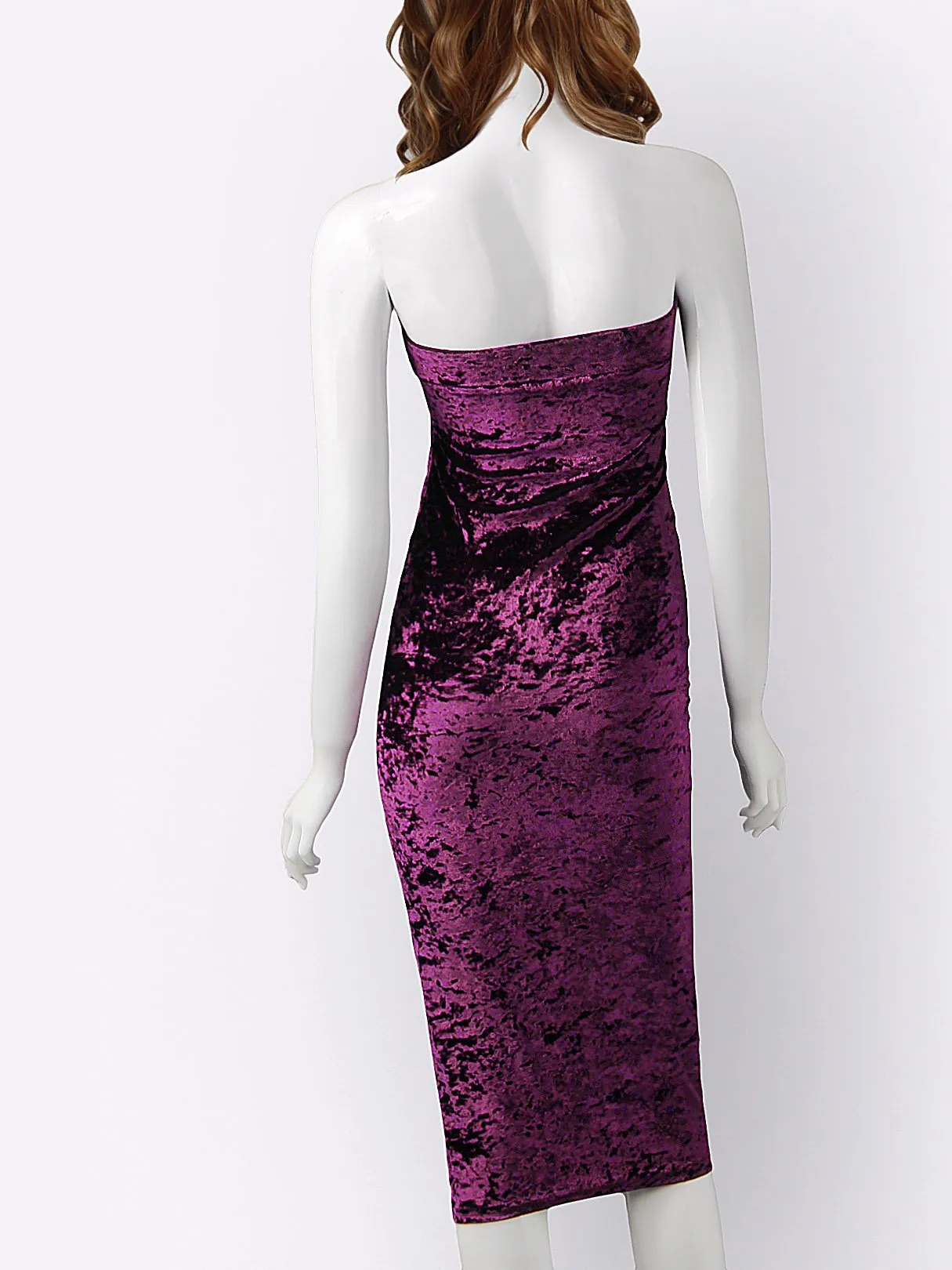 Bateau Sleeveless Dresses