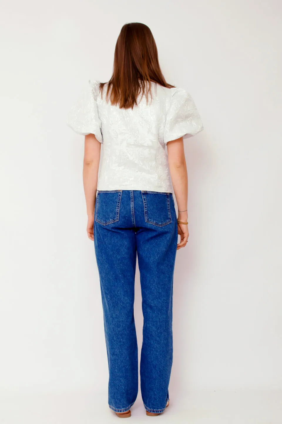 Camia Metallic Blouse