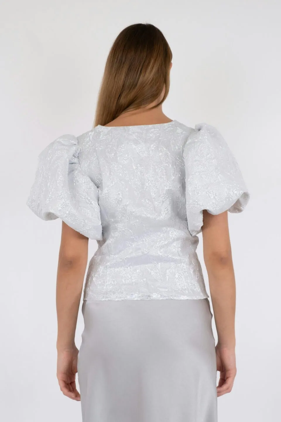 Camia Metallic Blouse