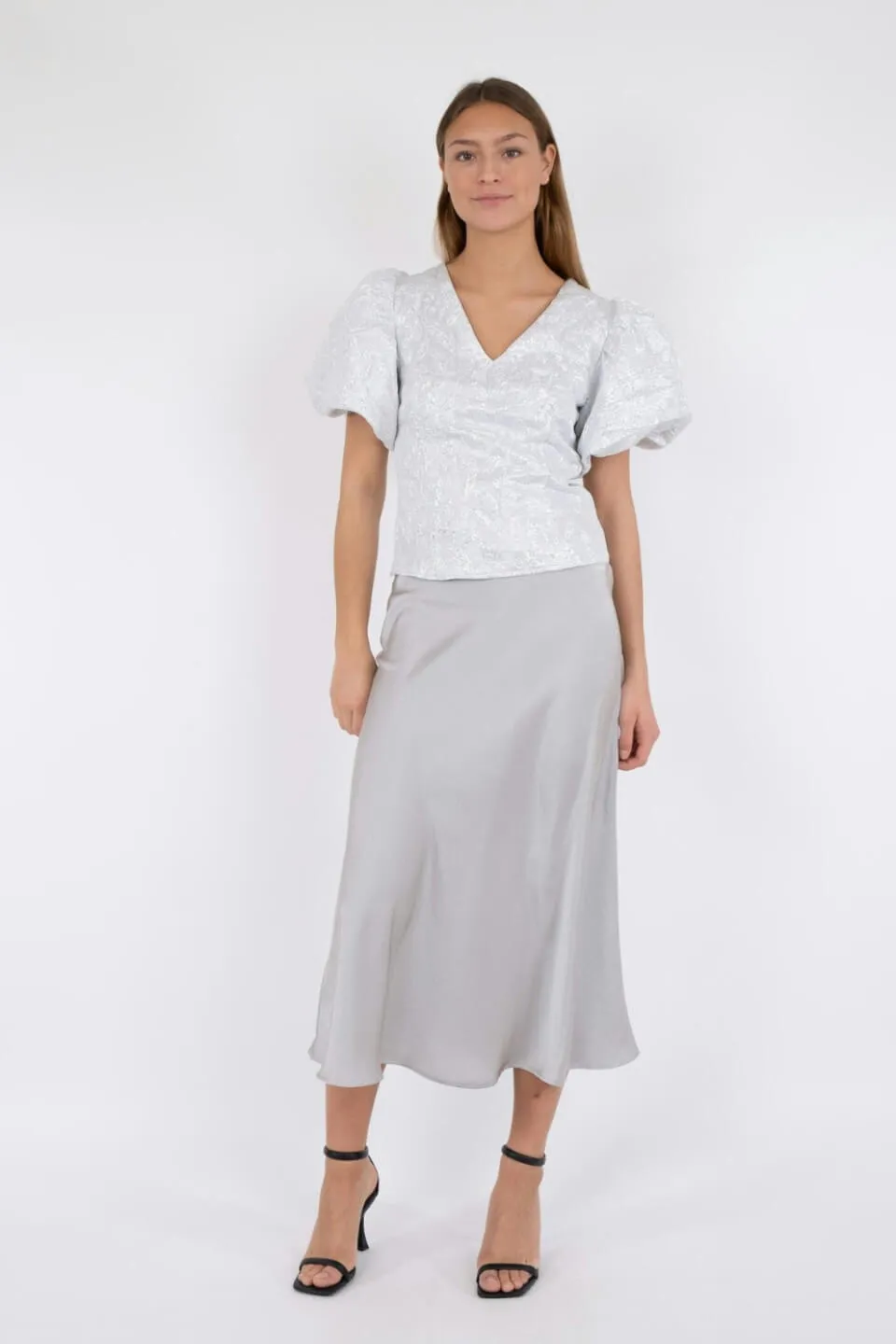 Camia Metallic Blouse