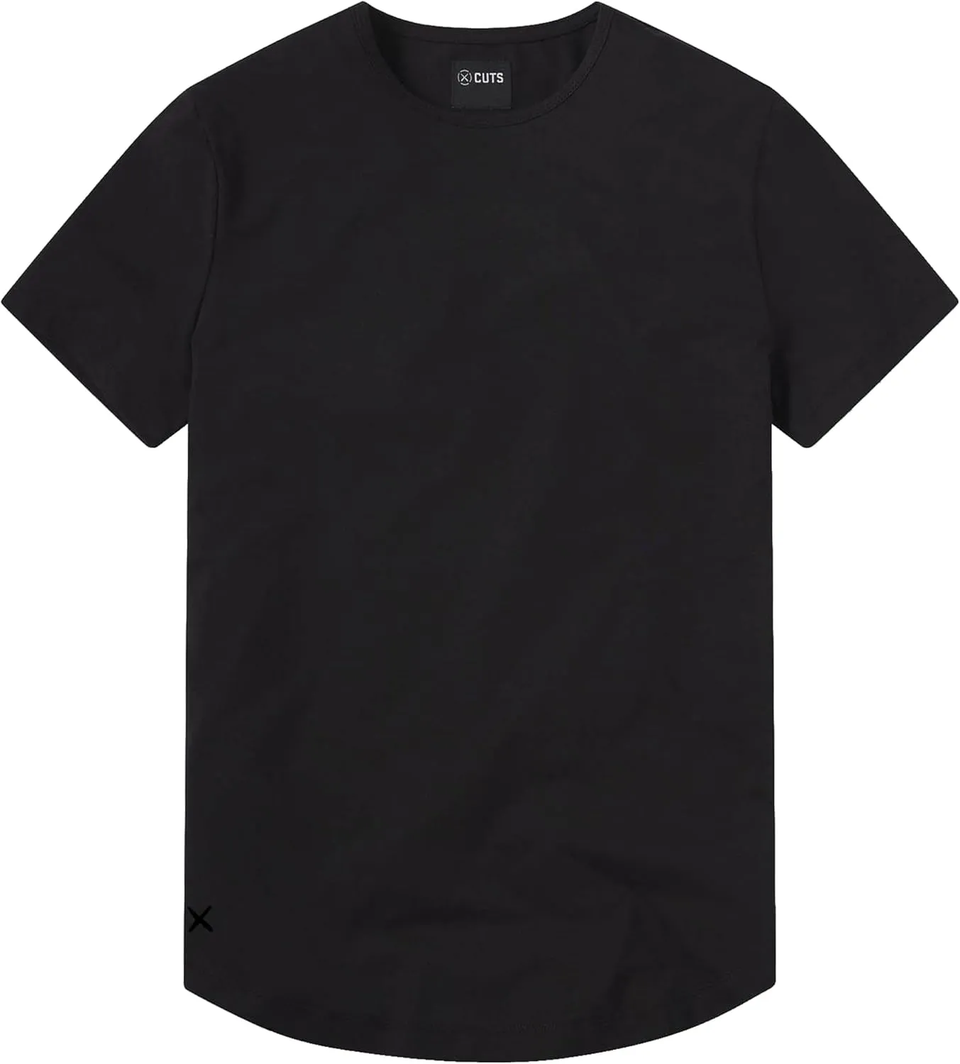 Clothing Men's Premium AO Crew Neck Casual Short Sleeve T-Shirt | Classic Curve Hem | PYCA Pro Soft Fabric