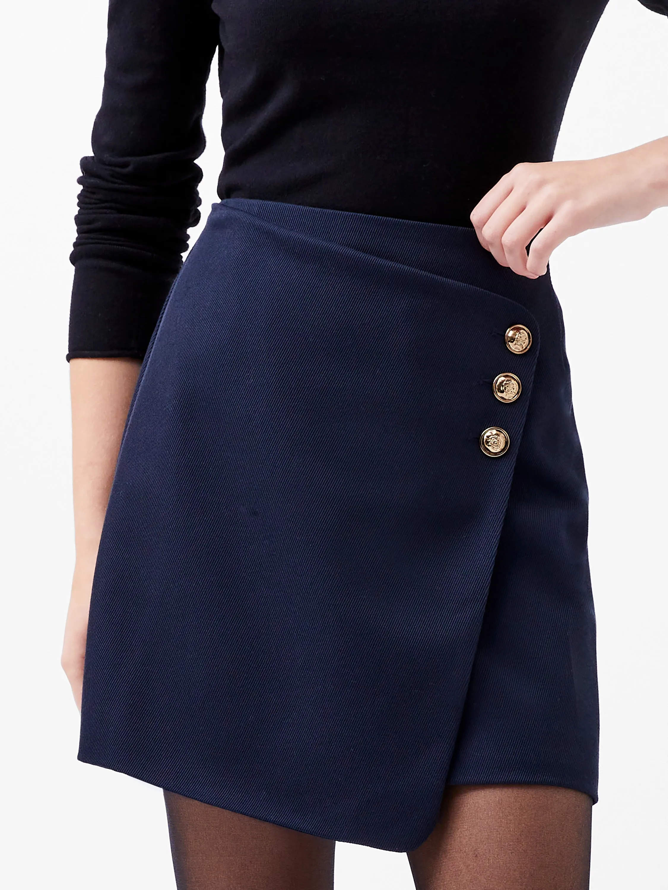 Florence Twill Mini Skirt