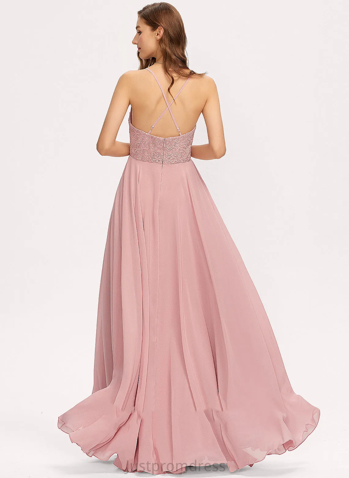 Formal Dresses V-Neck A-line Averi Chiffon Dresses