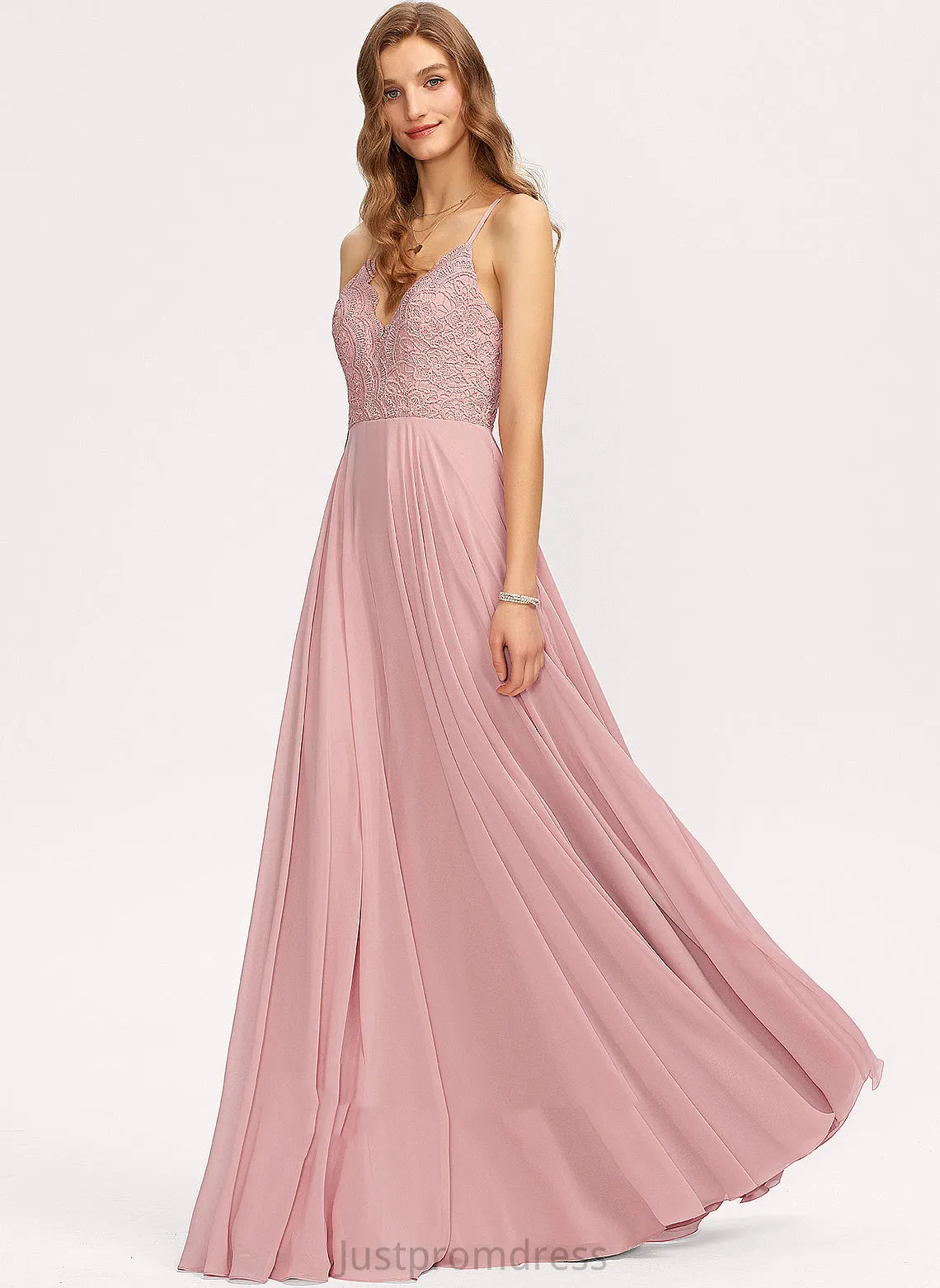 Formal Dresses V-Neck A-line Averi Chiffon Dresses