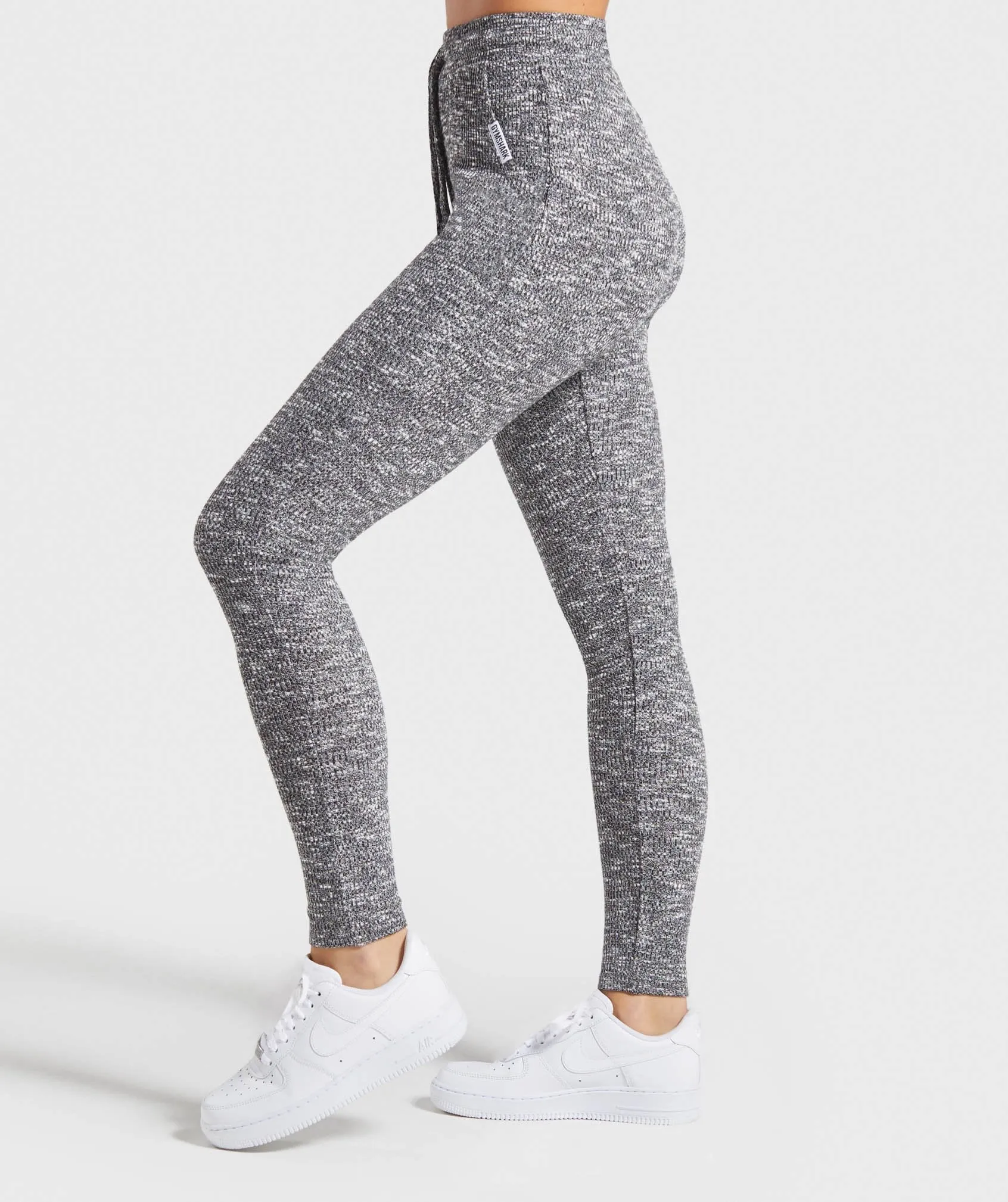 Gymshark Slounge Leggings - Black Marl