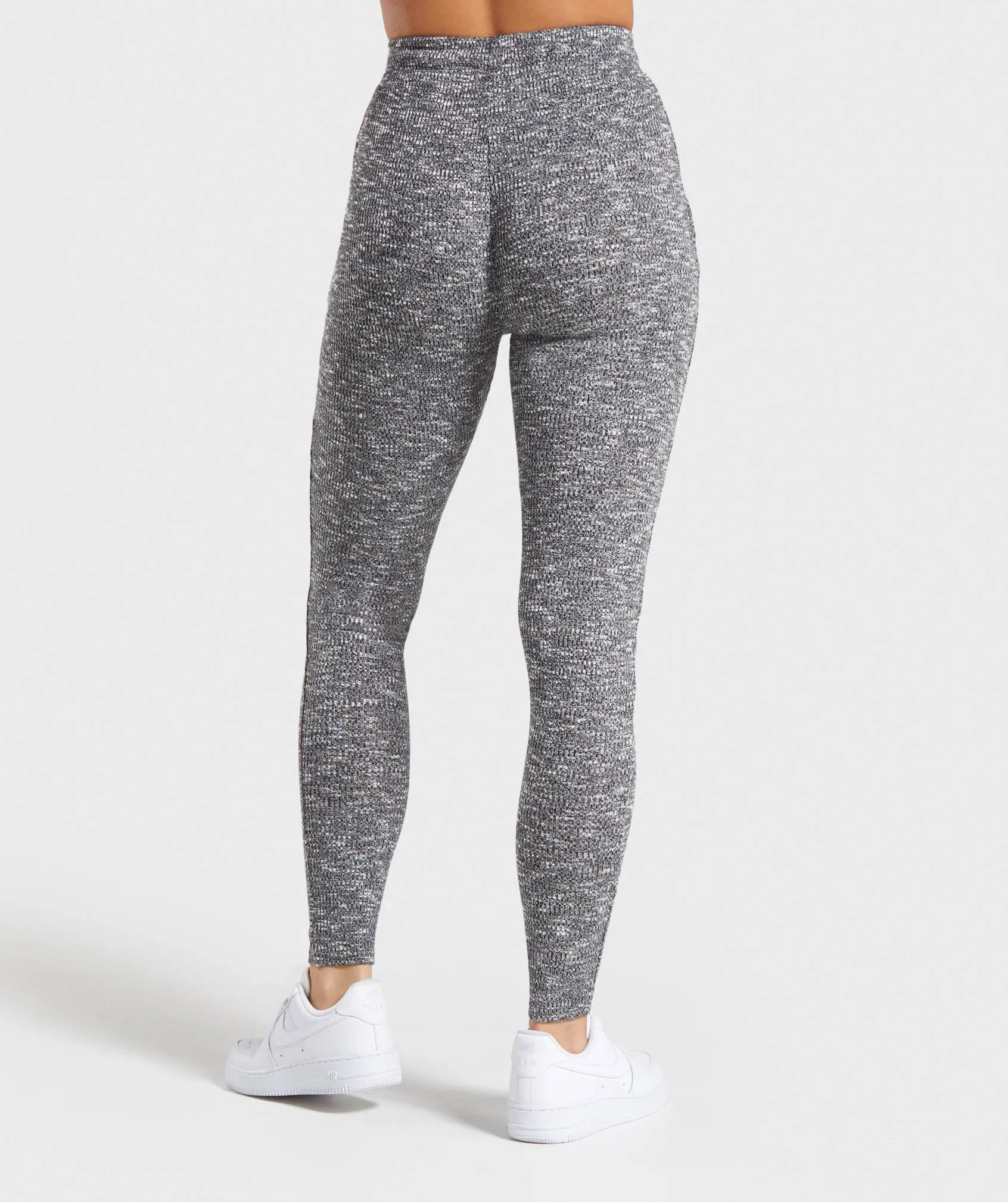 Gymshark Slounge Leggings - Black Marl