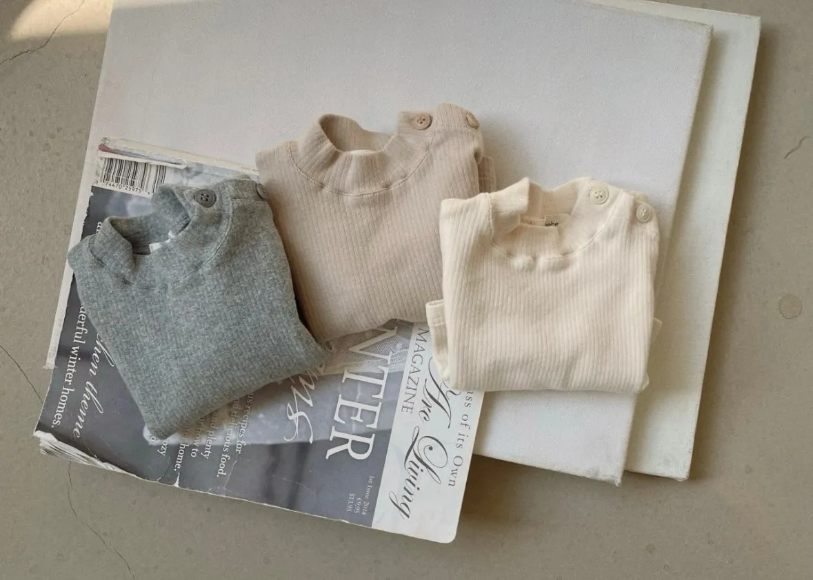 half neck soft tee