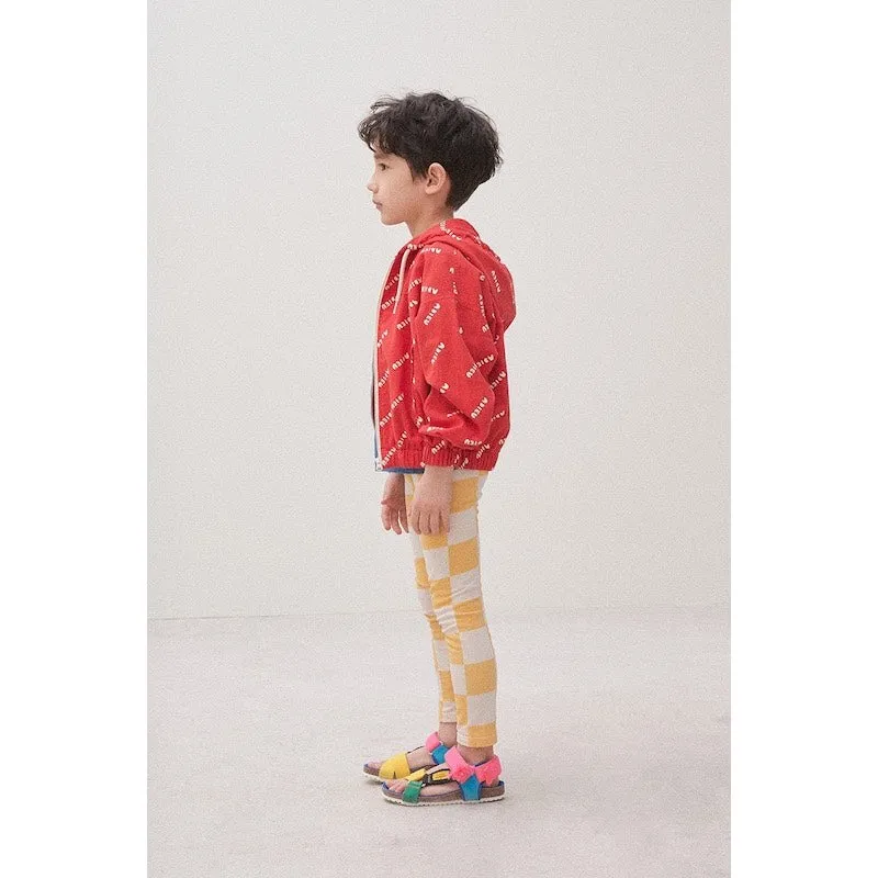 Jelly Mallow Yellow Check Leggings