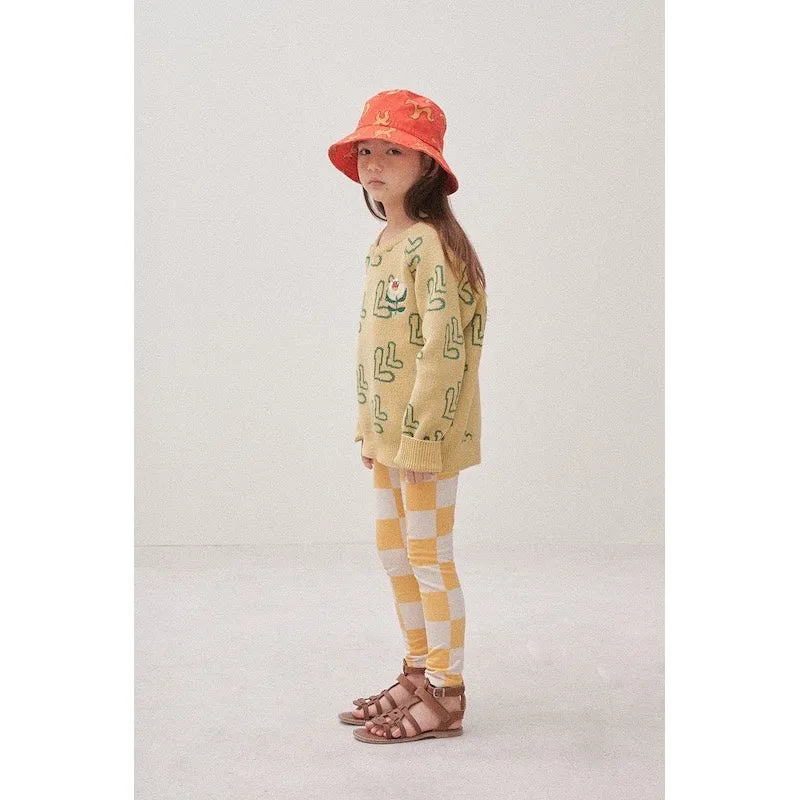 Jelly Mallow Yellow Check Leggings