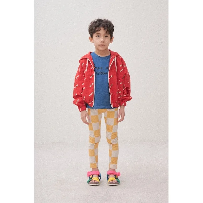 Jelly Mallow Yellow Check Leggings