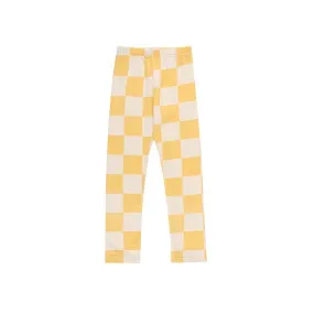 Jelly Mallow Yellow Check Leggings