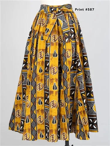 Kara Chic 7001MD Markdown Print Skirt