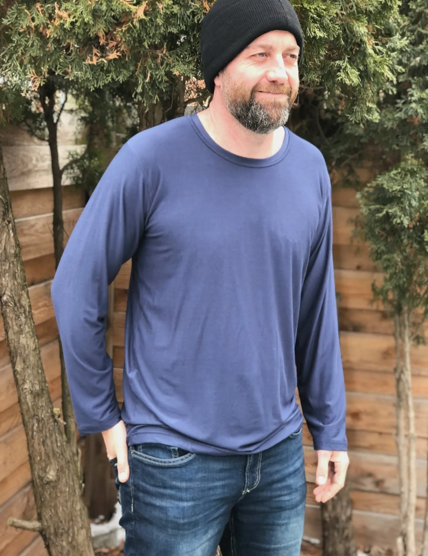 Men's Bamboo Long Sleeve Tee