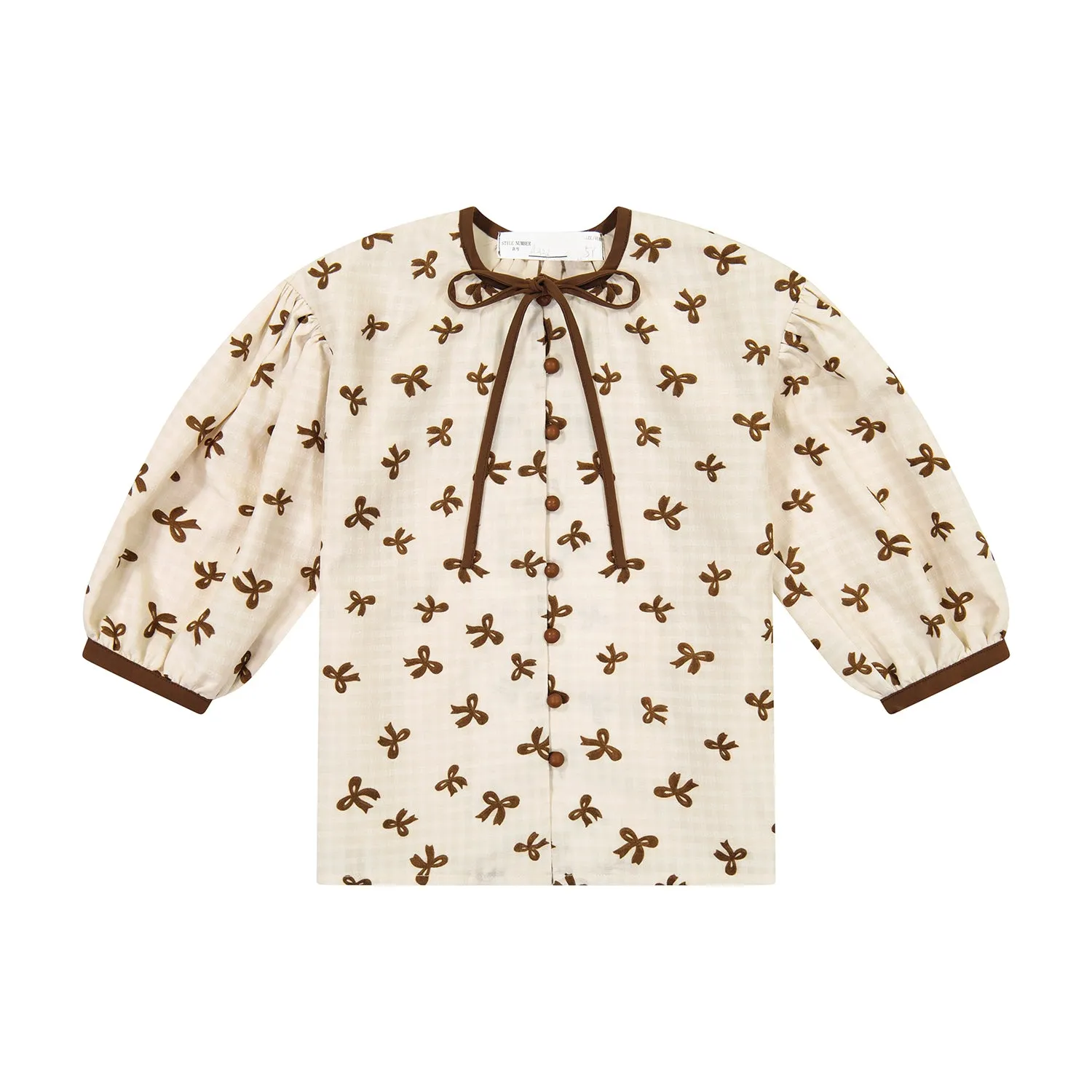MINI BOW BLOUSE