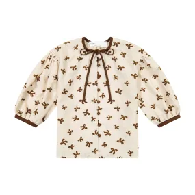 MINI BOW BLOUSE