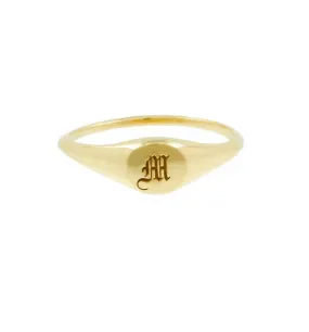 Old English Signet Ring