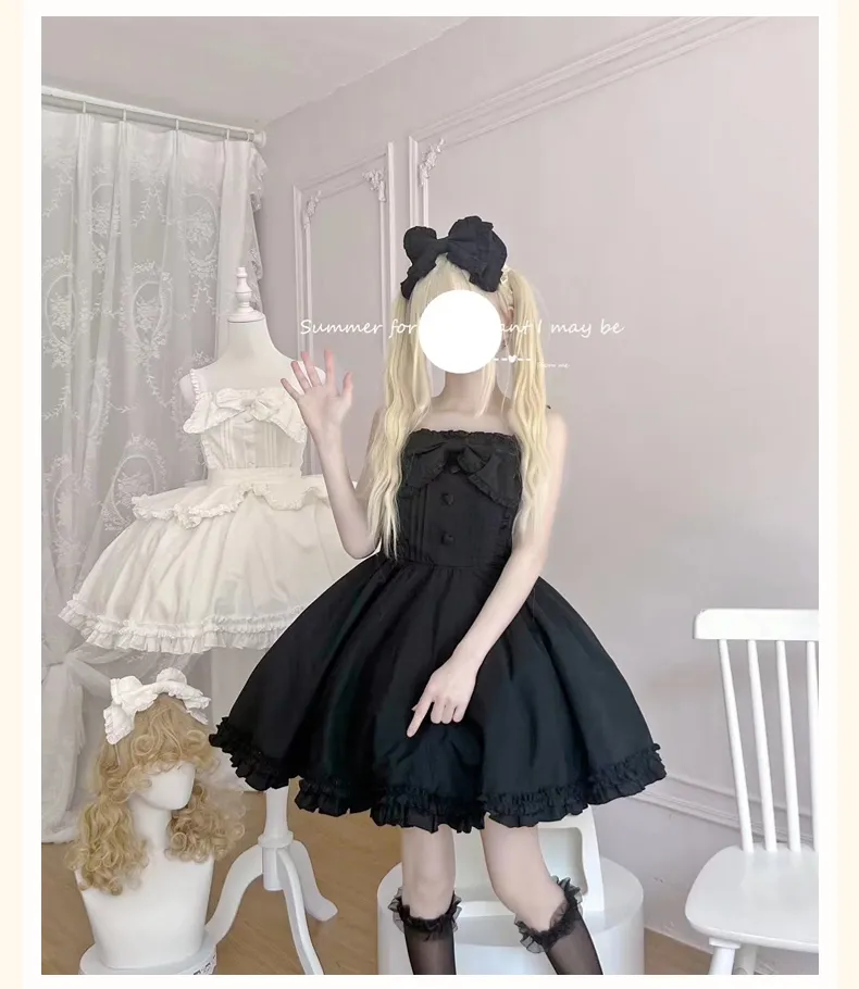 Sakurada Fawn~Plus Size Lolita JSK Dress Multicolors