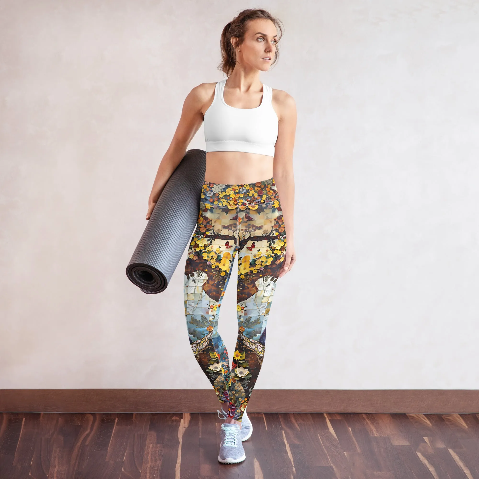 Serene Spirit  Yoga Leggings