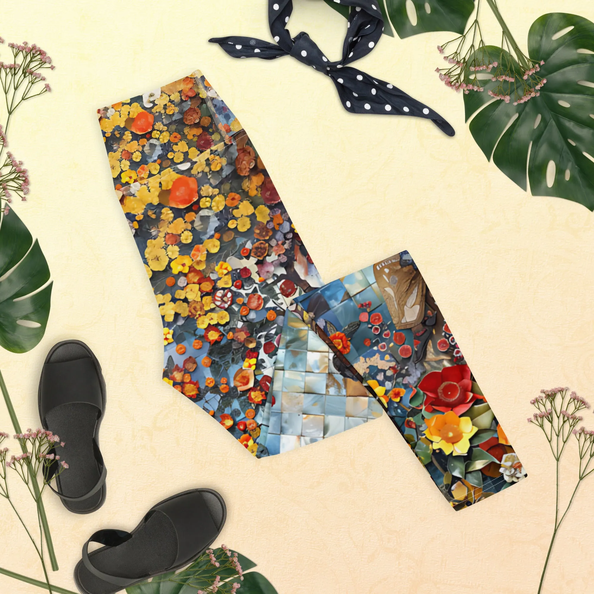Serene Spirit  Yoga Leggings