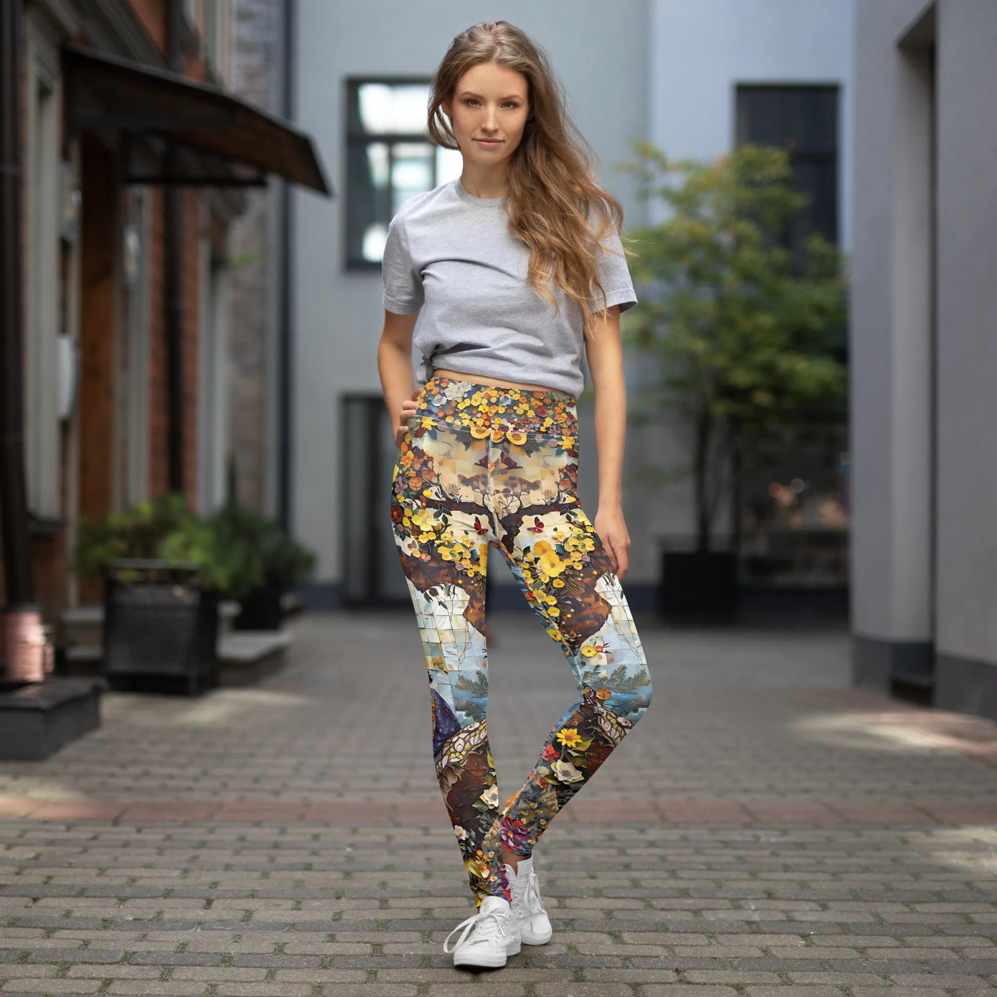 Serene Spirit  Yoga Leggings