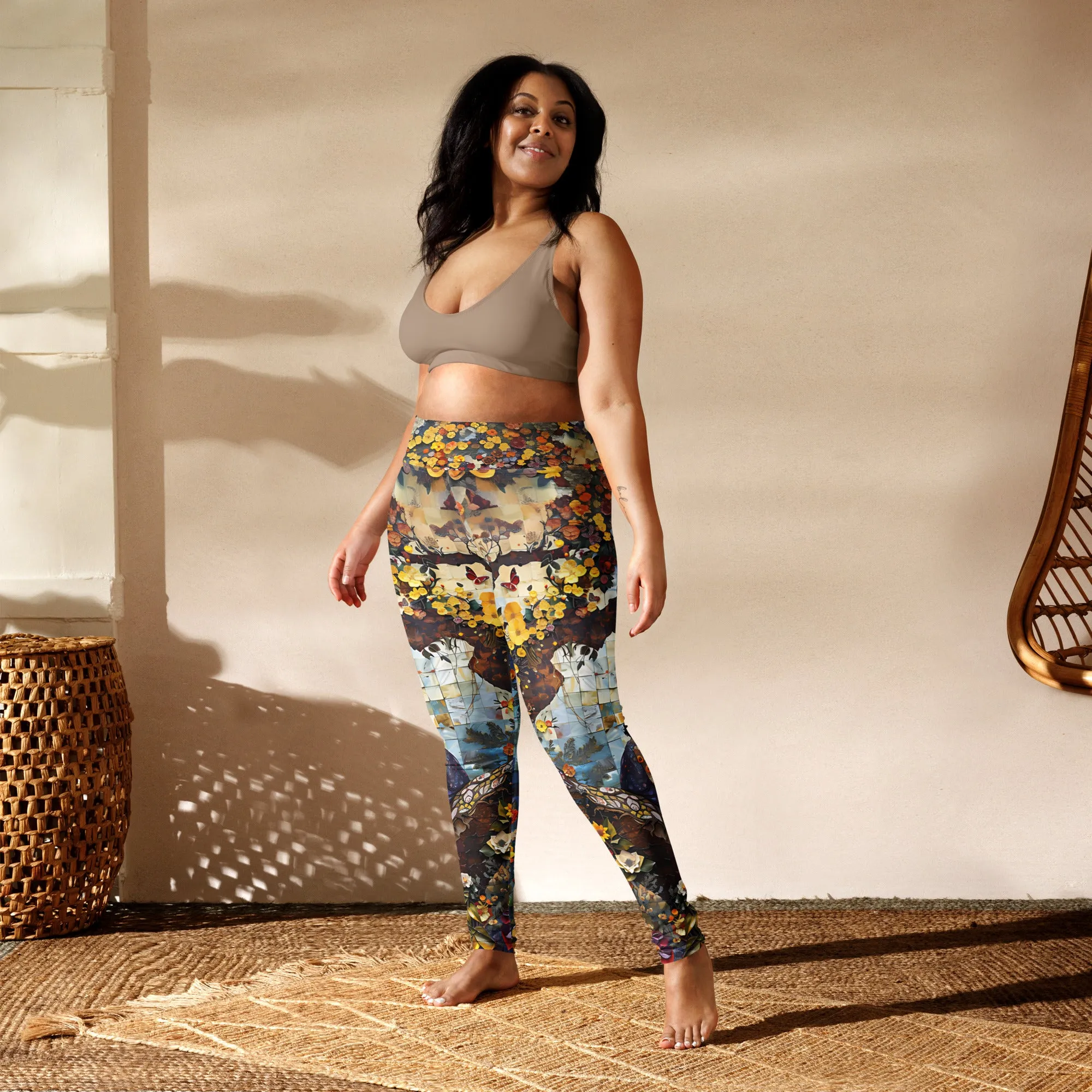Serene Spirit  Yoga Leggings