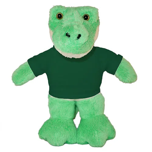 Soft Plush Alligator with Tee 8"