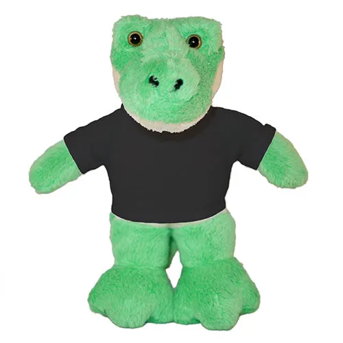 Soft Plush Alligator with Tee 8"
