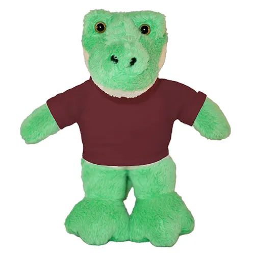 Soft Plush Alligator with Tee