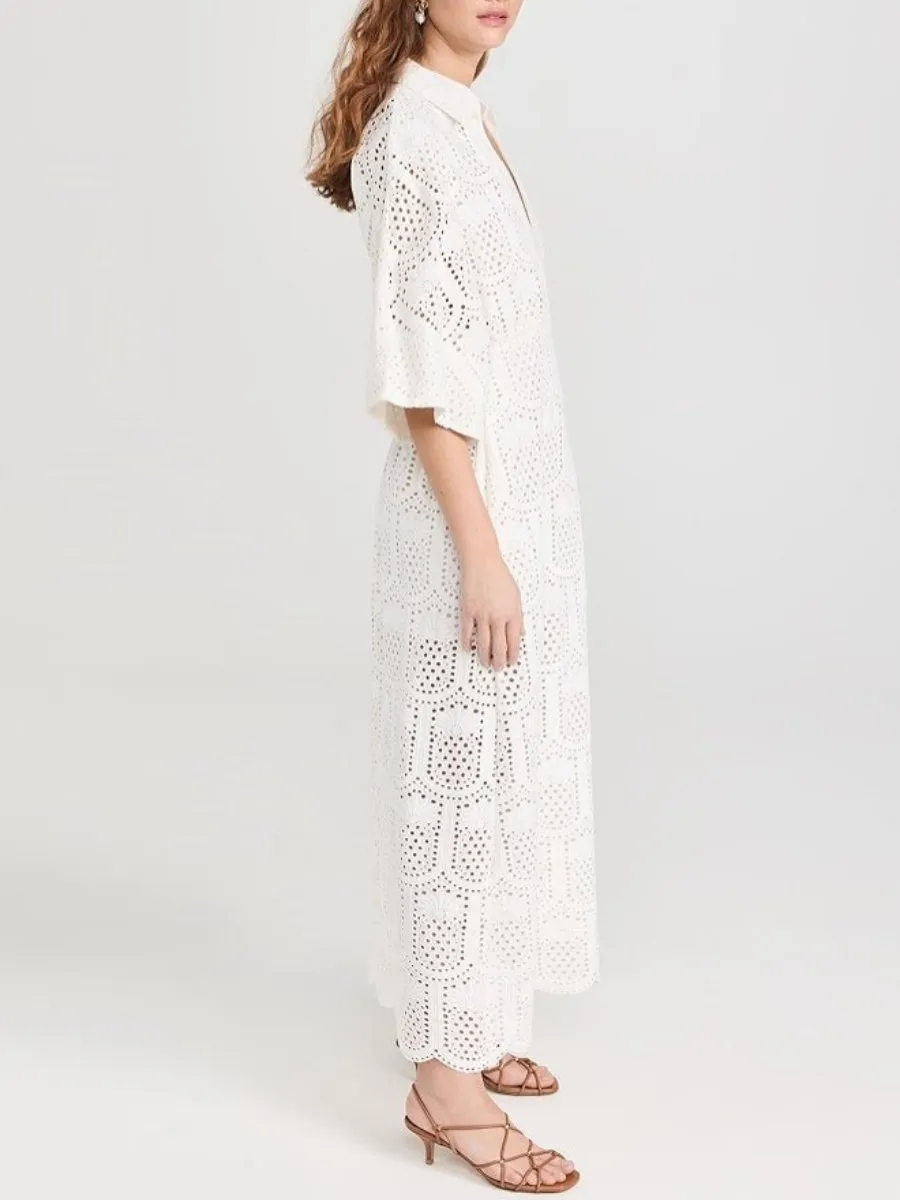 Sundress Pineapple Long Dress