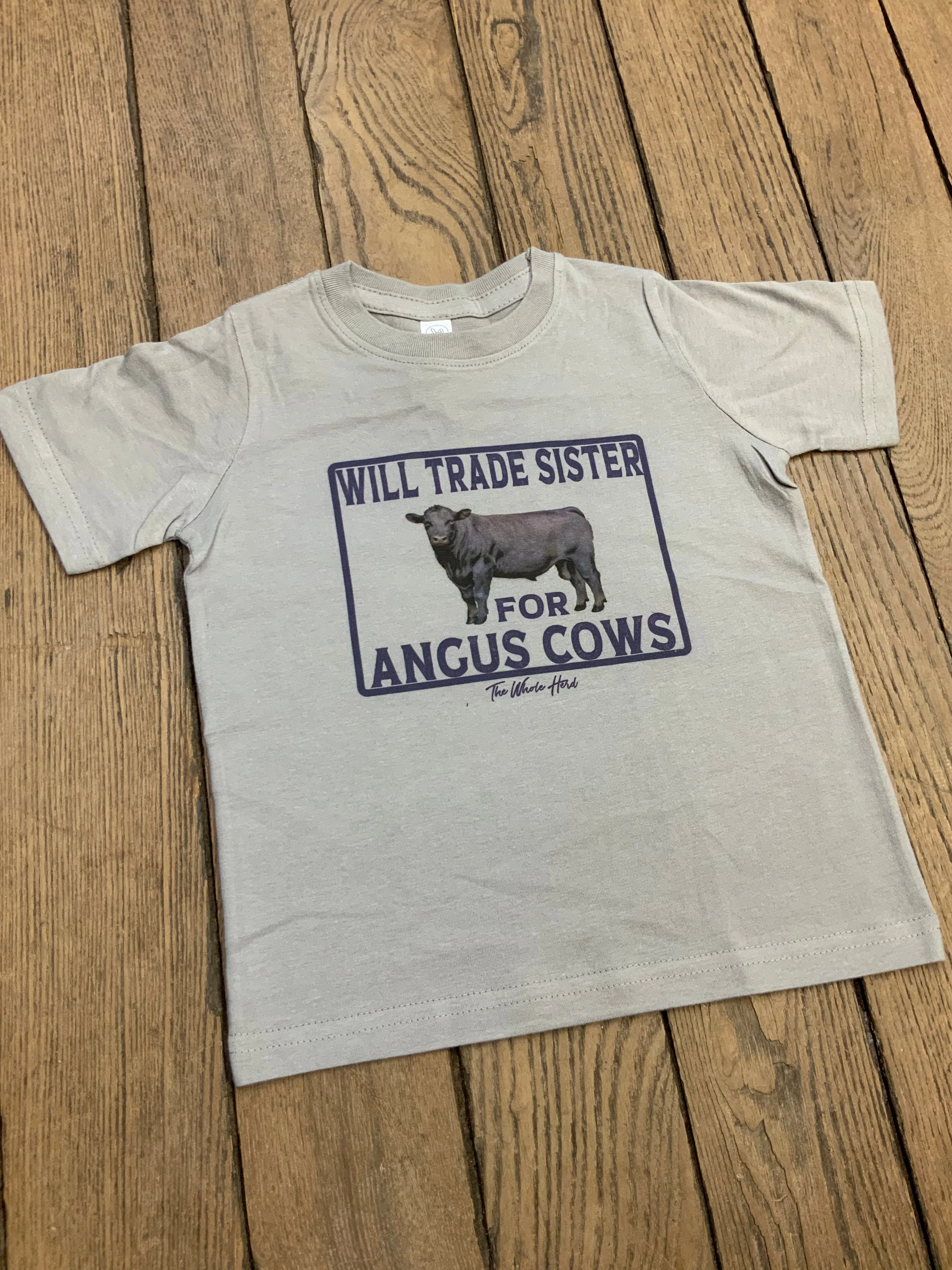 Whole Herd Youth Will Trade Sister Western Tee WHWTS