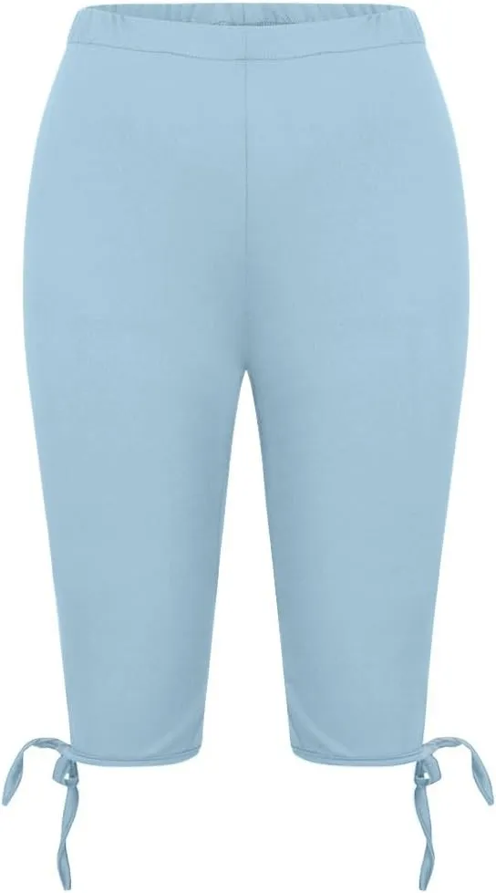 Women's Casual Shorts Leggings Bermuda Comfortable Fit High Waist Stylish Everyday Leggings Leisure Casual Outings