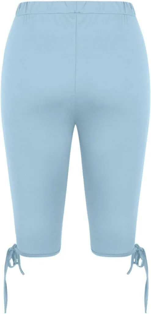 Women's Casual Shorts Leggings Bermuda Comfortable Fit High Waist Stylish Everyday Leggings Leisure Casual Outings