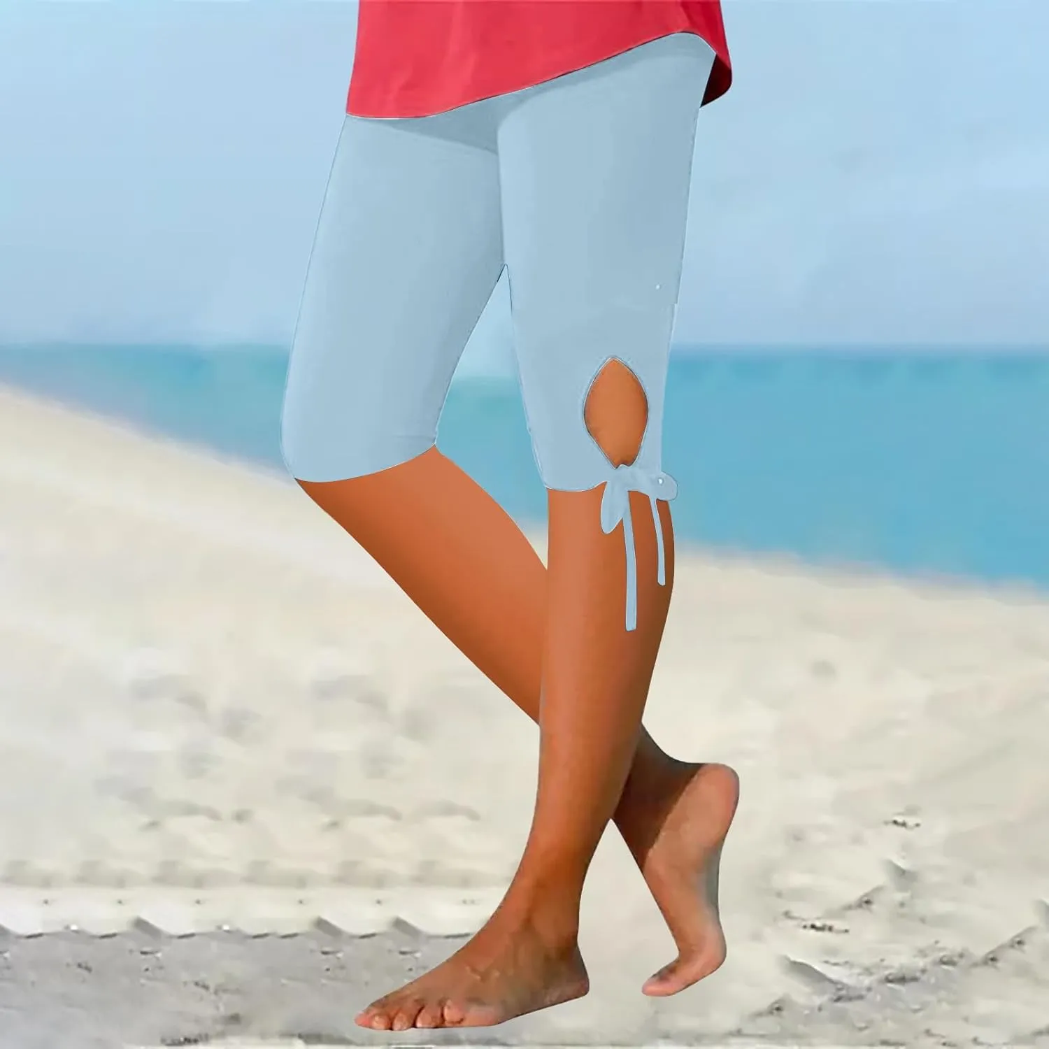 Women's Casual Shorts Leggings Bermuda Comfortable Fit High Waist Stylish Everyday Leggings Leisure Casual Outings