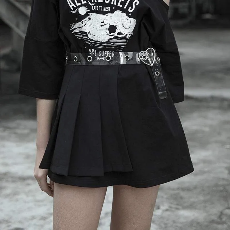 Women's Goth Chic Skirt Waist Belt