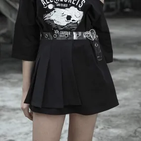 Women's Goth Chic Skirt Waist Belt