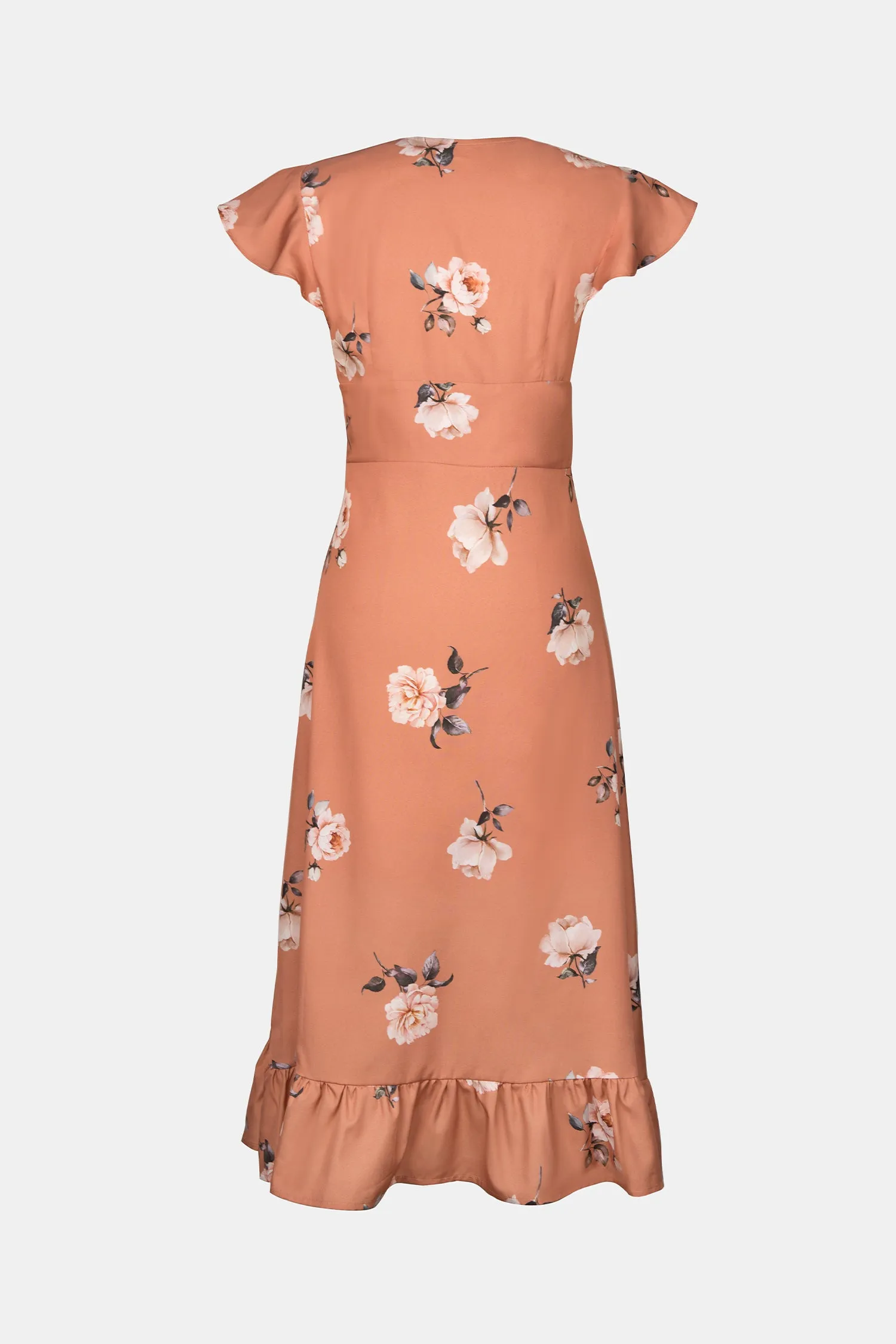 X Madison Bouquet Floral Button-Loop Dress